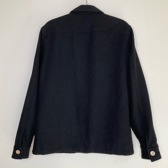 All Saints Kitara Relaxed Fit Jacket in Black  Size Small - Picture 6 of 14